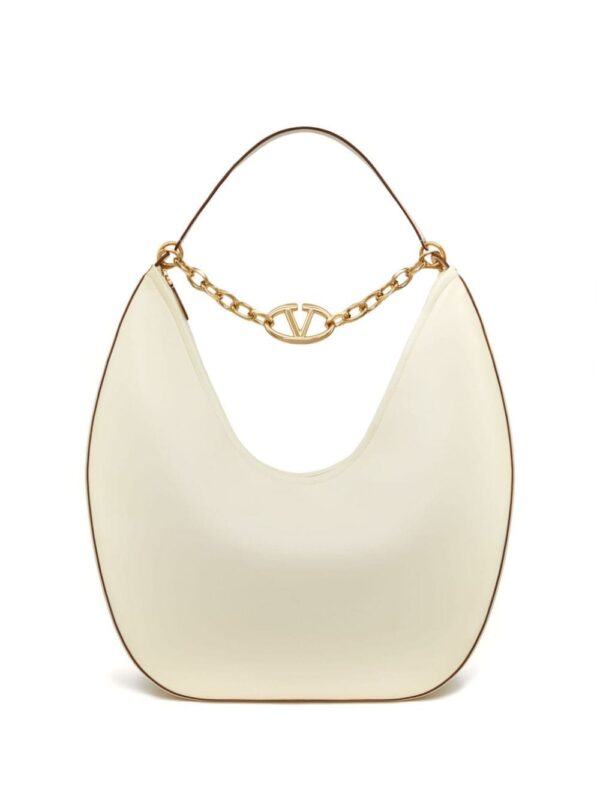 Valentino Garavani maxi VLogo Moon leather shoulder bag