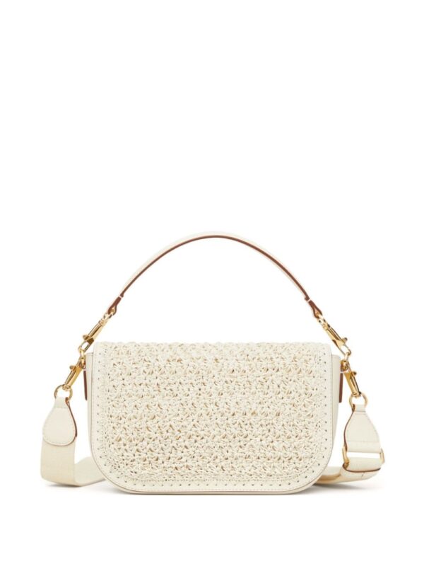 Valentino Garavani All Time Crochet leather shoulder bag - Image 2