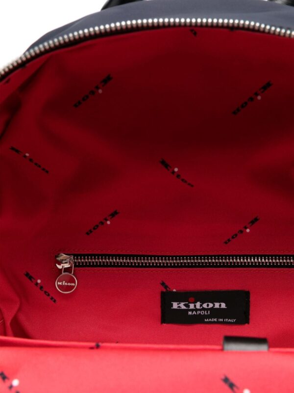 Kiton logo-print backpack - Image 5