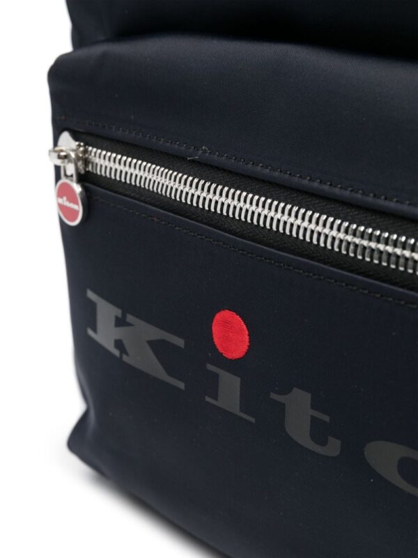 Kiton logo-print backpack - Image 4