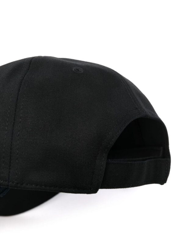 Moncler logo-appliqué cotton cap - Image 2