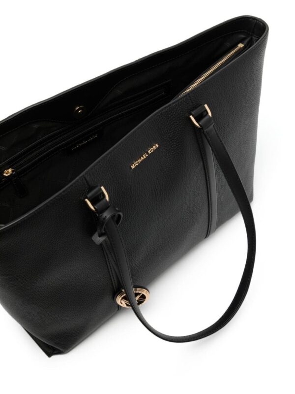 Michael Kors large Temple leather tote bag - Image 5