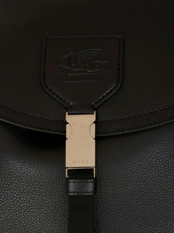 ETRO medium Pegaso leather backpack - Image 5