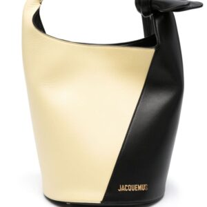 Jacquemus Le Petit Tourni leather bucket bag