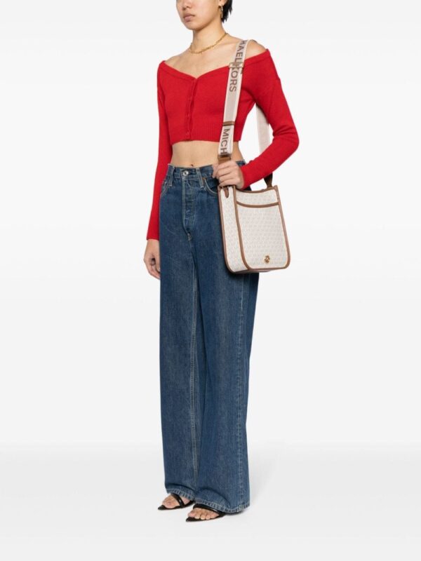 Michael Kors large Luisa canvas crossbody bag - Image 2
