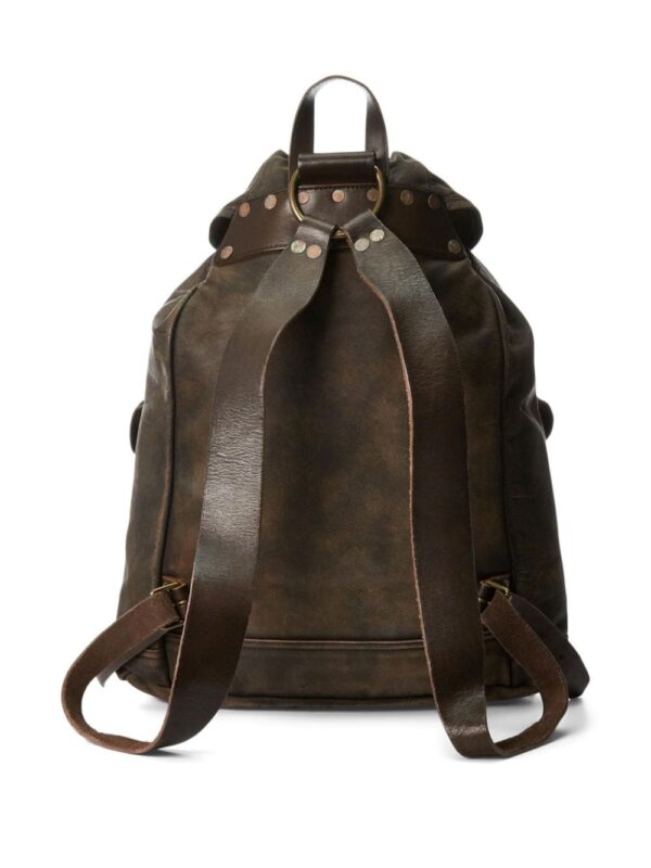 Ralph Lauren RRL distressed leather rucksack - Image 5