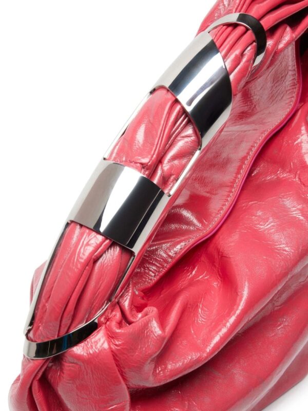 Diesel Grab-D Hobo S leather shoulder bag - Image 5