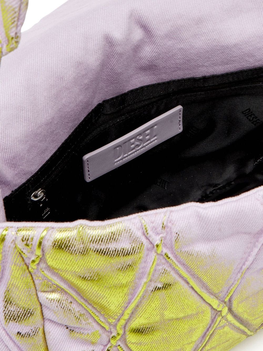 Diesel Charm-D cotton shoulder bag - Image 5