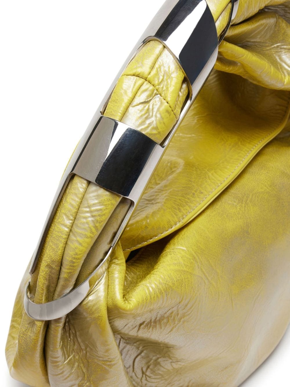 Diesel Grab-D Hobo S leather shoulder bag - Image 4