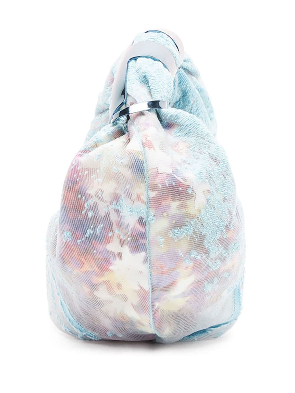 Diesel small Grab-D devoré-effect tote bag - Image 4