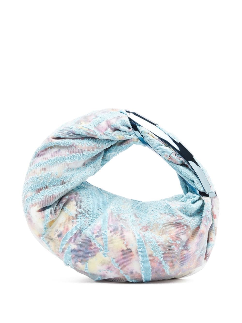 Diesel small Grab-D devoré-effect tote bag - Image 2