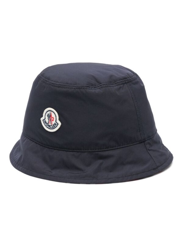 Moncler logo-patch bucket hat
