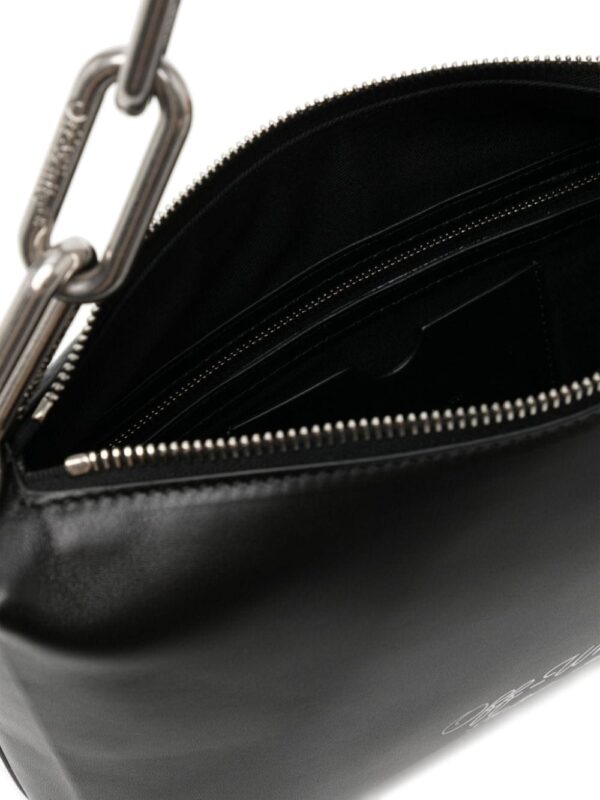 Off-White Block leather clutch bag - Image 5