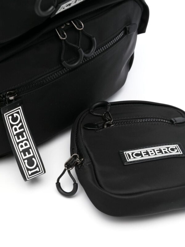 Iceberg logo-embossed backpack - Image 4