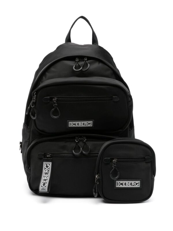 Iceberg logo-embossed backpack - Image 6