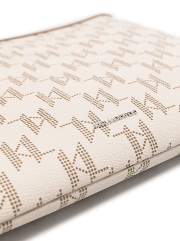 Karl Lagerfeld large K/Ikonik 2.0 clutch bag - Image 4