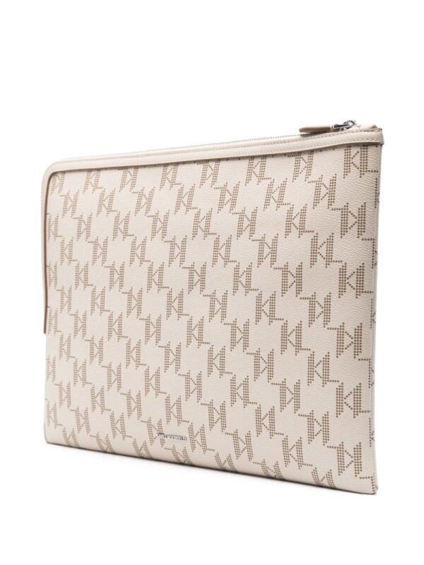Karl Lagerfeld large K/Ikonik 2.0 clutch bag - Image 3