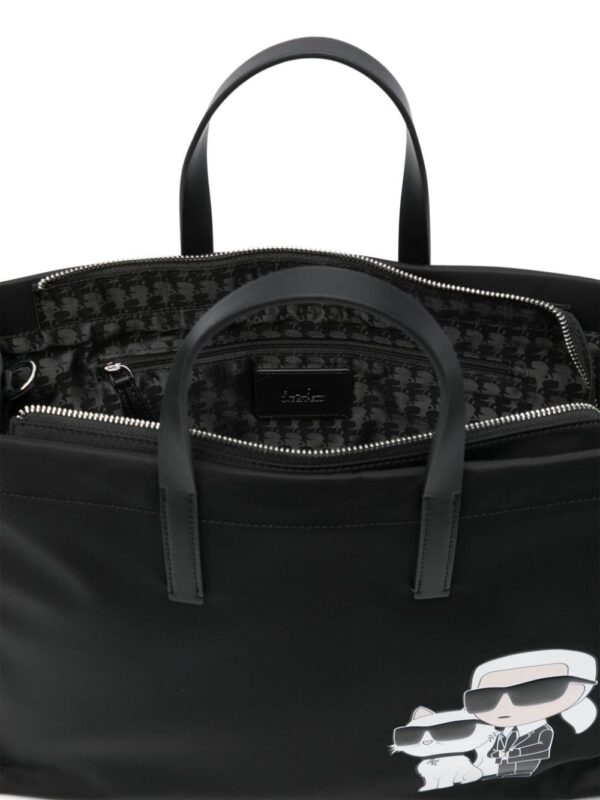 Karl Lagerfeld large K/Ikonik 2.0 tote bag - Image 5