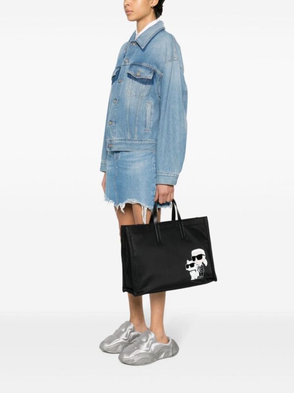 Karl Lagerfeld large K/Ikonik 2.0 tote bag - Image 2