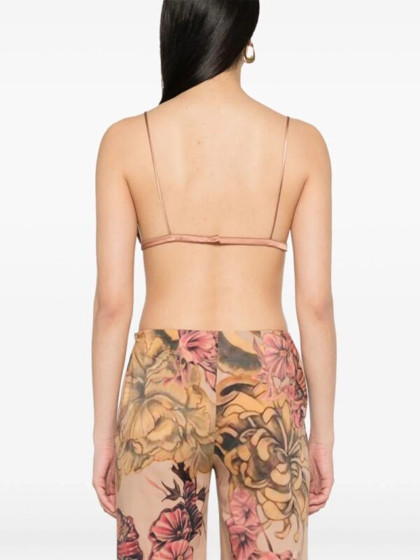 Alberta Ferretti  bra-style crop top - Image 4