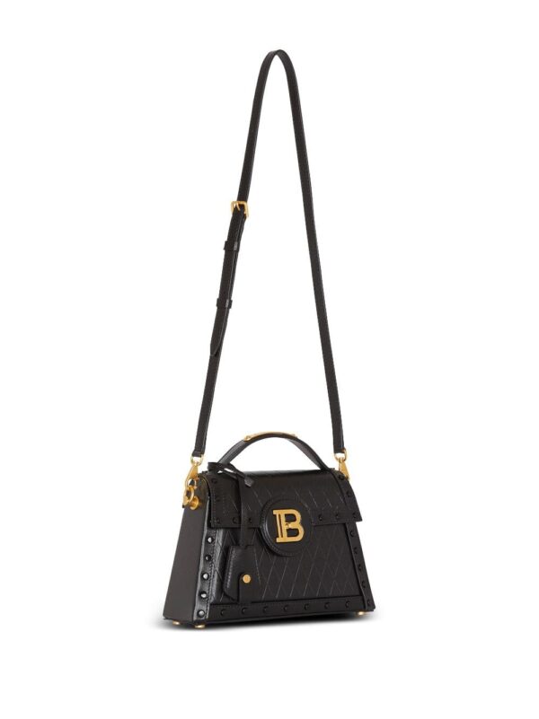 Balmain B-Buzz Dynasty leather bag - Image 4