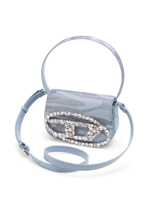 Diesel 1DR lurex shoulder bag - Image 5
