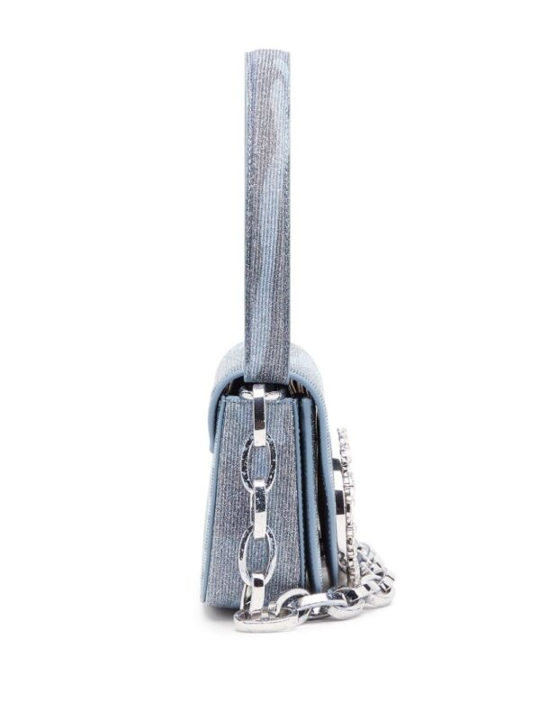 Diesel 1DR lurex shoulder bag - Image 4