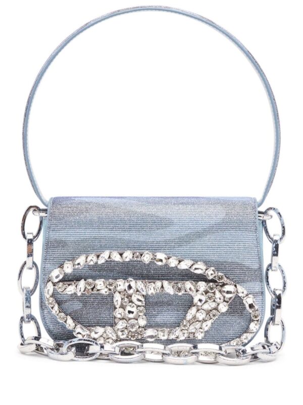 Diesel 1DR lurex shoulder bag