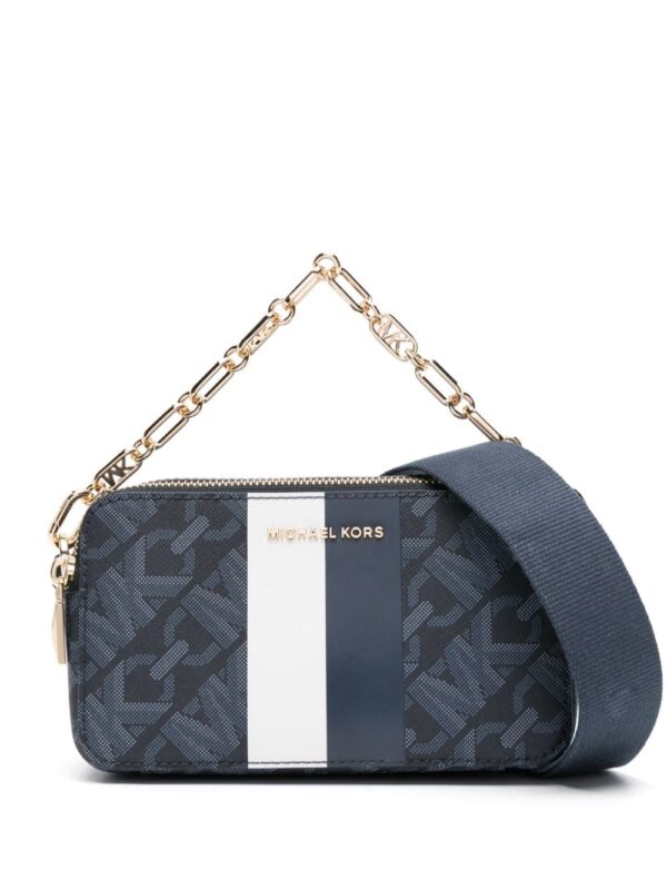 Michael Michael Kors Jet Set monogram crossbody bag