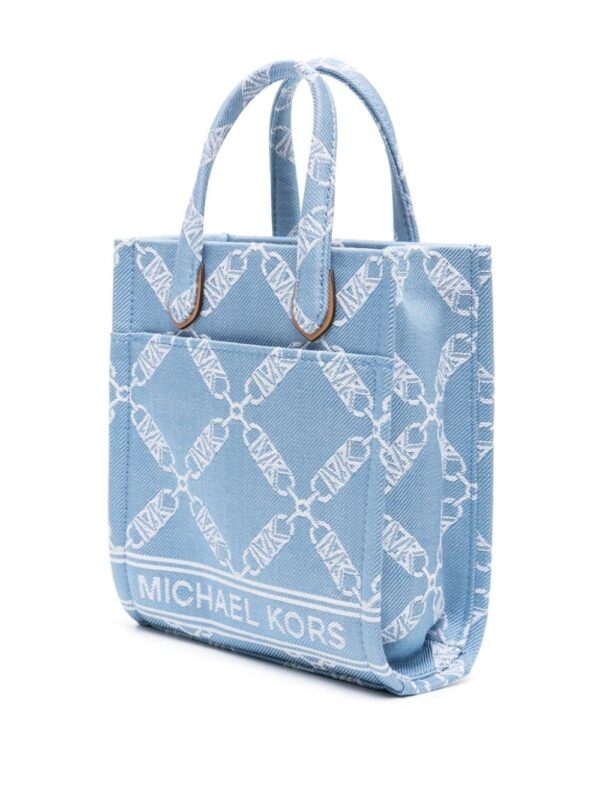 Michael Michael Kors Gigi Extra Small denim tote bag - Image 3