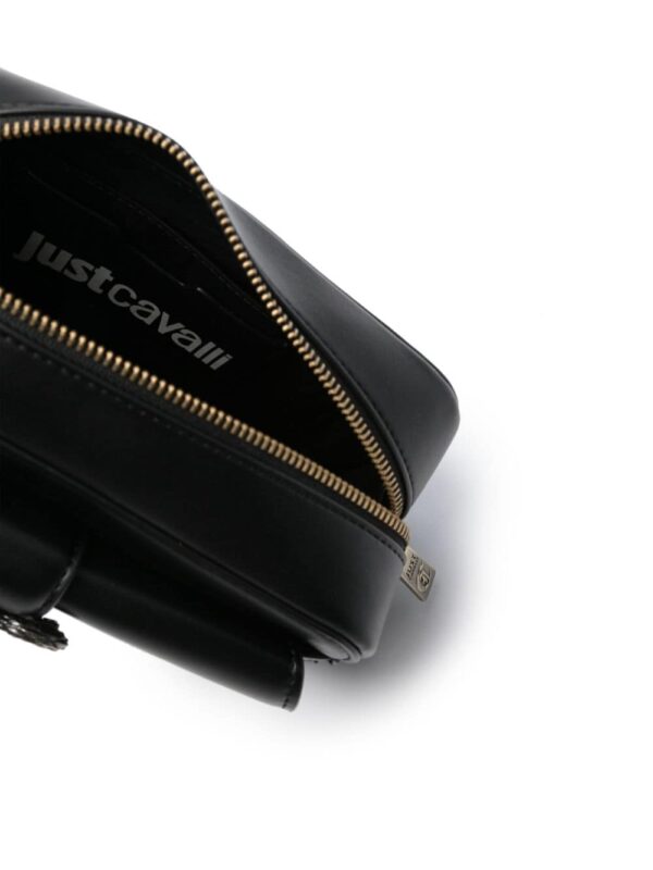 Just Cavalli logo-plaque shoulder bag - Image 4