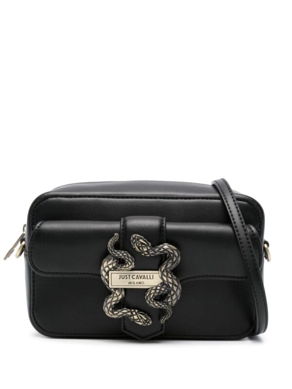 Just Cavalli logo-plaque shoulder bag