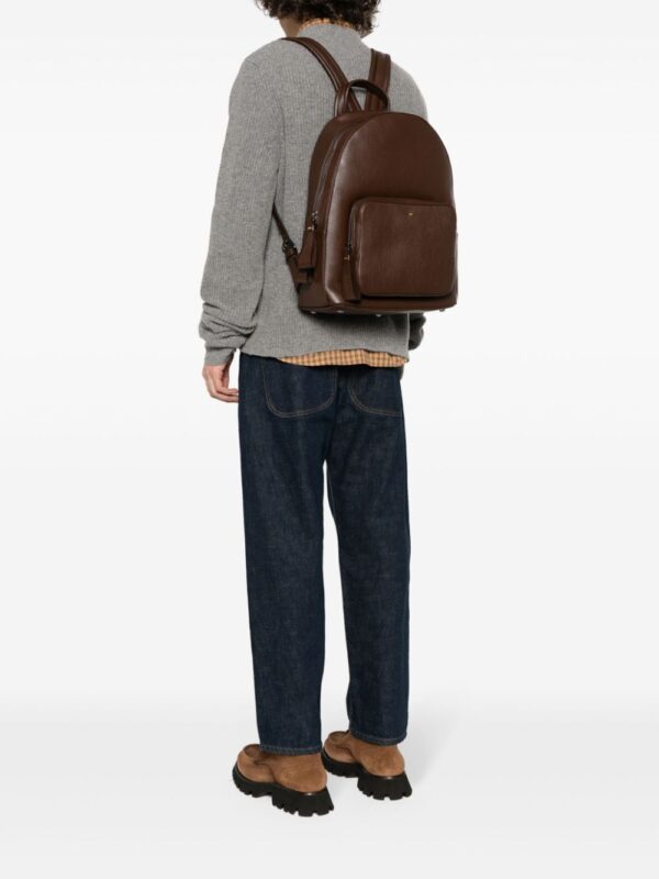 Doucal's grained-leather backpack - Image 2