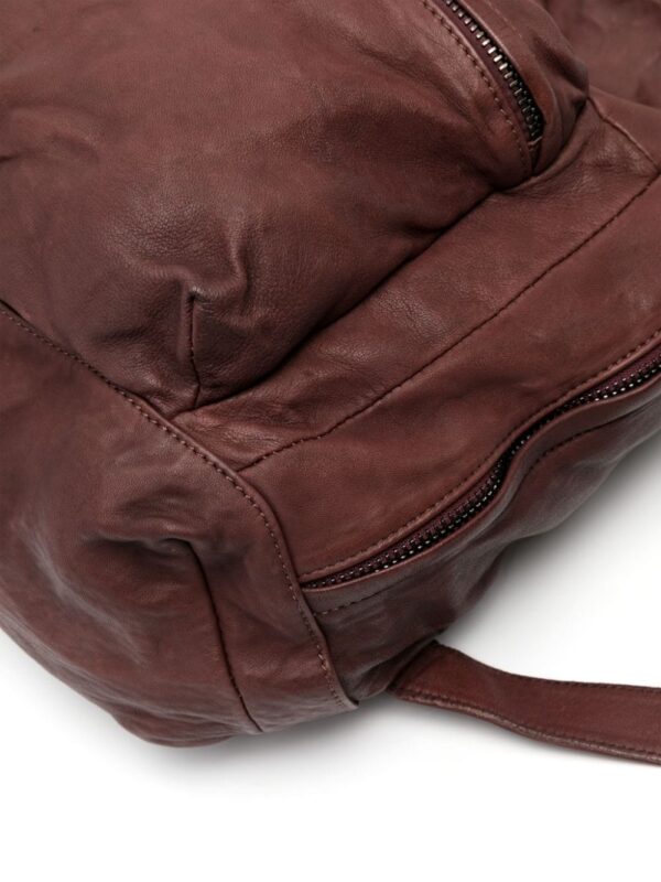 Giorgio Brato zip-up leather backpack - Image 4