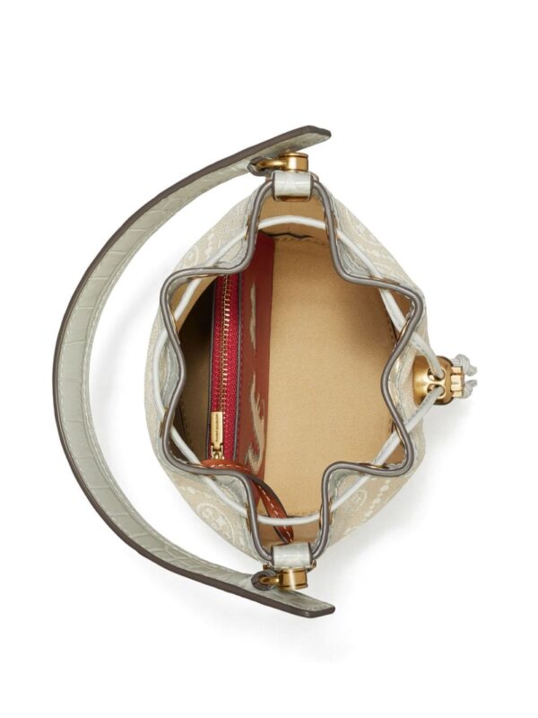 Tory Burch mini T-Monogram bucket bag - Image 5
