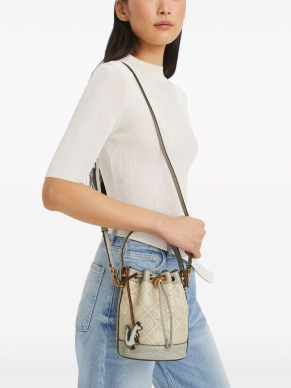 Tory Burch mini T-Monogram bucket bag - Image 2