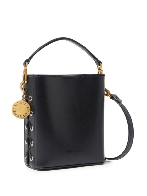 Stella McCartney Frayme faux-leather bucket bag - Image 3