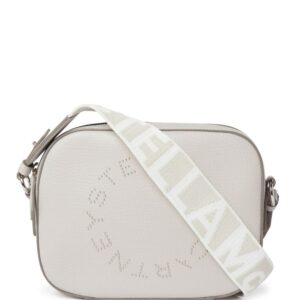 Stella McCartney studded-logo camera bag