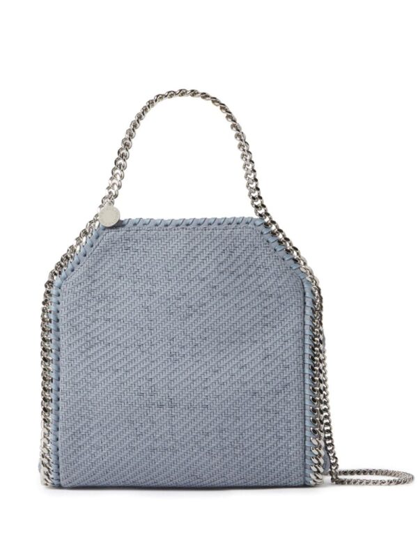 Stella McCartney mini Falabella interwoven tote bag