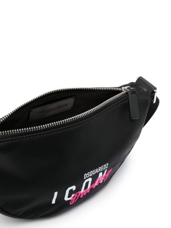 DSQUARED2 logo-print gabardine-weave bag - Image 5
