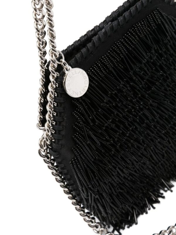 Stella McCartney small Falabella beaded tote bag - Image 4