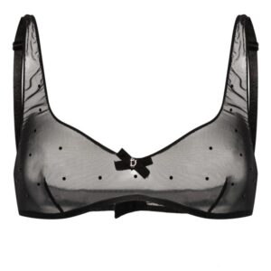 DSQUARED2 sequined semi-sheer bra