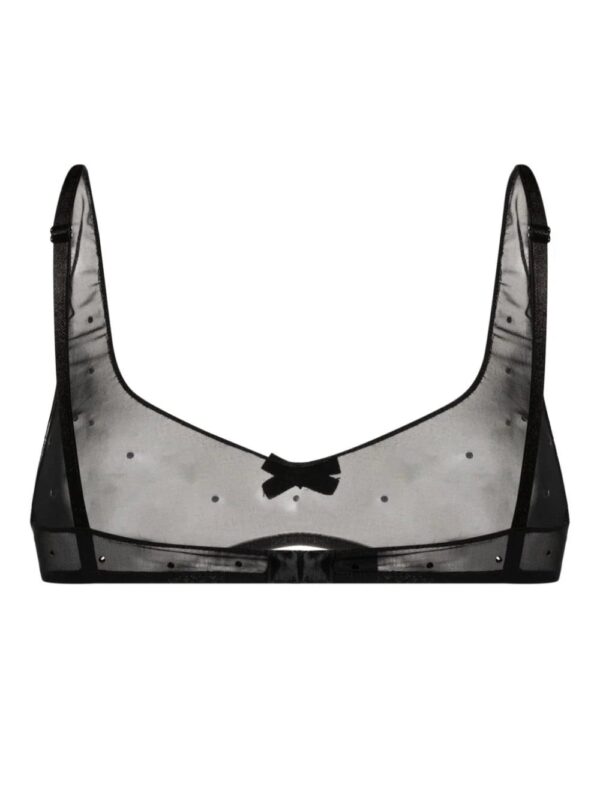 DSQUARED2  sequined semi-sheer bra - Image 2