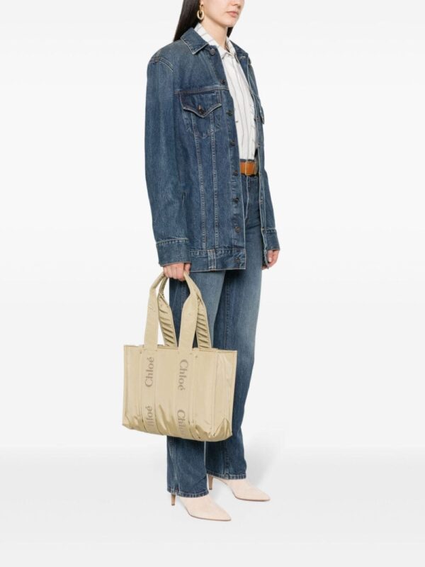 Chloé medium Woody tote bag - Image 2
