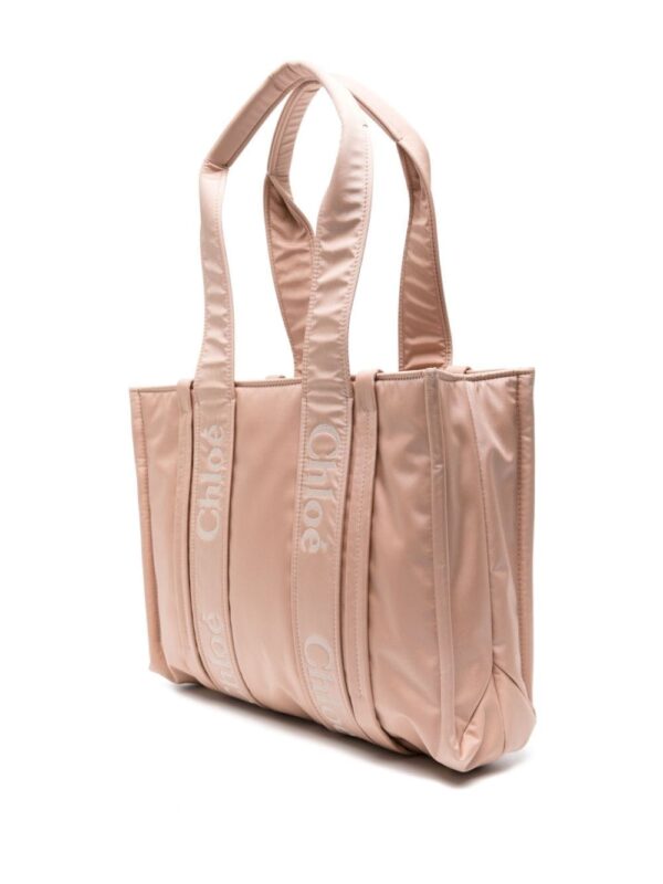 Chloé medium Woody tote bag - Image 3