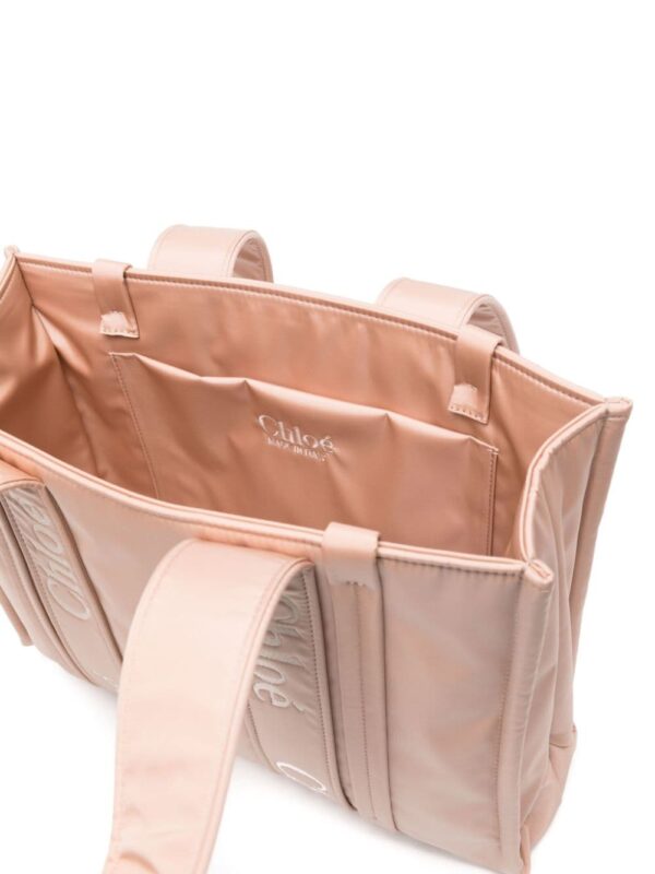 Chloé medium Woody tote bag - Image 5