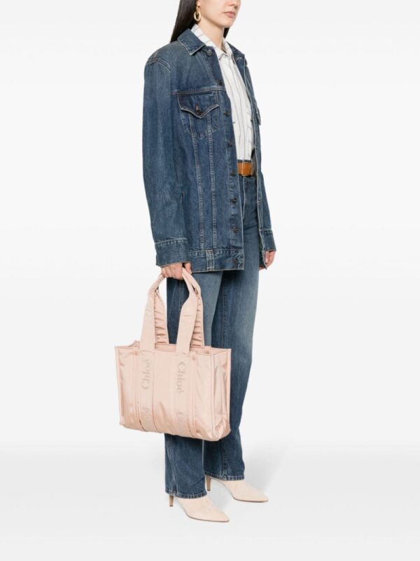 Chloé medium Woody tote bag - Image 2