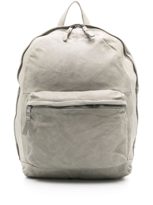 Giorgio Brato zip-up leather backpack