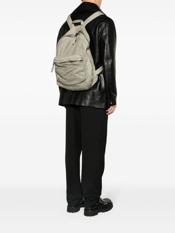 Giorgio Brato zip-up leather backpack - Image 2