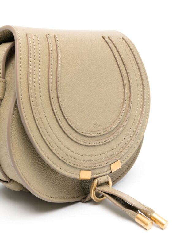 Chloé small Marcie leather crossbody bag - Image 4